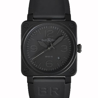 BELL＆ROSS ベル&ロス スーパーコピー BR03-92CFB-R Phantom メンズ ブラック